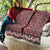 New Zealand Maori Niho Taniwha Quilt Whero Mangopare and Puhoro Pattern
