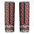 New Zealand Maori Niho Taniwha Skinny Tumbler Whero Mangopare and Puhoro Pattern