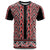 New Zealand Maori Niho Taniwha T Shirt Whero Mangopare and Puhoro Pattern