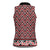 New Zealand Maori Niho Taniwha Women Sleeveless Polo Shirt Whero Mangopare and Puhoro Pattern