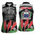 Personalised Samoa 685 Women Sleeveless Polo Shirt Teuila Flower With Black Samoan Tattoo