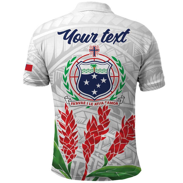 (Custom Personalised) Samoa Tatau Women Casual Shirt Blue Polynesian Proud Samoan LT13 main image 0