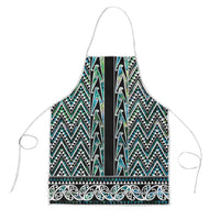 New Zealand Maori Niho Taniwha Apron Papua Shell - Mangopare Puhoro Pattern
