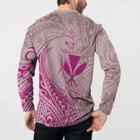 Hawaii Monk Seal and Map Button Sweatshirt Polynesian Kanaka Maoli Pink Vibe