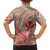 Hawaii Monk Seal and Map Family Matching Tank Maxi Dress and Hawaiian Shirt Polynesian Kanaka Maoli Red Vibe
