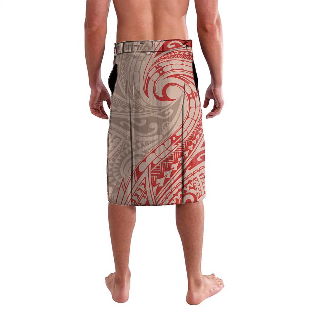 Hawaii Monk Seal and Map Lavalava Polynesian Kanaka Maoli Red Vibe