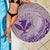 Hawaii Monk Seal and Map Beach Blanket Polynesian Kanaka Maoli Violet Vibe