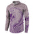 Hawaii Monk Seal and Map Button Sweatshirt Polynesian Kanaka Maoli Violet Vibe
