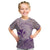 Hawaii Monk Seal and Map Kid T Shirt Polynesian Kanaka Maoli Violet Vibe