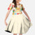 Kawaii Turtle Family Matching Mermaid Dress and Hawaiian Shirt Aloha Hibiscus Flowers