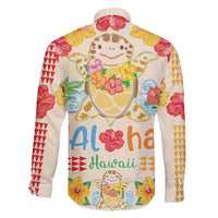 Kawaii Turtle Family Matching Summer Maxi Dress and Hawaiian Shirt Aloha Hibiscus Flowers LT9 - Polynesian Pride
