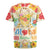 Kawaii Turtle Rugby Jersey Aloha Hibiscus Flowers