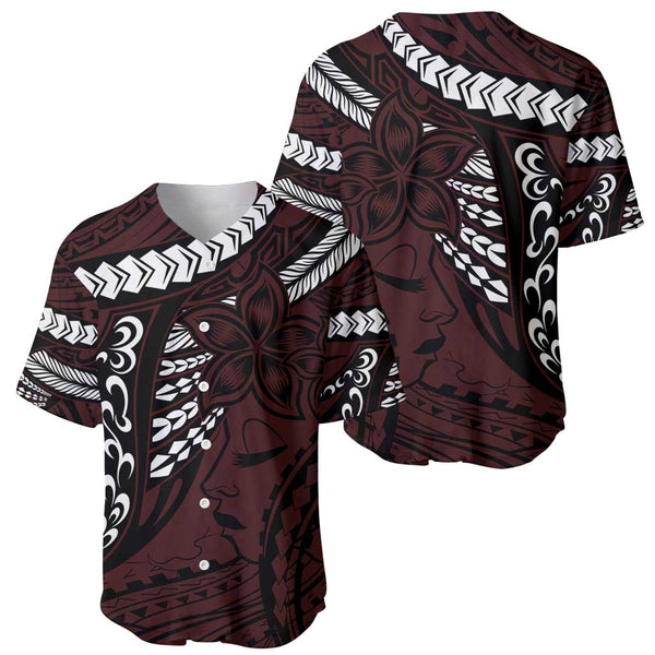 (Custom Personalised) American Samoa Baseball Jersey Artsy Style LT9 main image 1