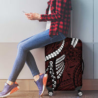 Polynesian Girl Tribal Tattoo Luggage Cover Oxbood Vibe LT9 - Polynesian Pride