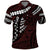 Polynesian Girl Tribal Tattoo Polo Shirt Oxbood Vibe