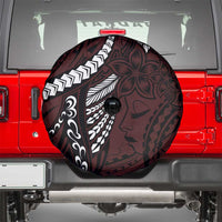 Polynesian Girl Tribal Tattoo Spare Tire Cover Oxbood Vibe LT9 - Polynesian Pride