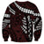Polynesian Girl Tribal Tattoo Sweatshirt Oxbood Vibe
