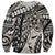 Polynesian Girl Tribal Tattoo Sweatshirt Beige Vibe
