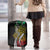 Polynesian Plumeria Floral Tattoo Pattern Luggage Cover Reggae Style