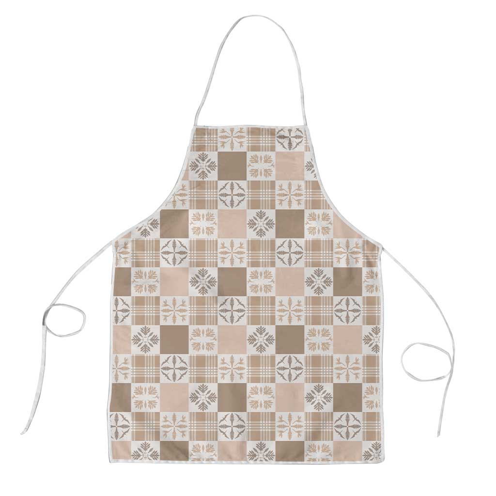 Hawaiian Palaka Quilt Pattern Apron Hawaii Culture Bird of Paradise Exotic Motif - Polynesian Pride