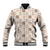 Hawaiian Palaka Quilt Pattern Baseball Jacket Hawaii Culture Bird of Paradise Exotic Motif - Polynesian Pride