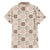 Hawaiian Palaka Quilt Pattern Family Matching Off The Shoulder Long Sleeve Dress and Hawaiian Shirt Hawaii Culture Bird of Paradise Exotic Motif - Polynesian Pride