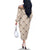 Hawaiian Palaka Quilt Pattern Family Matching Off The Shoulder Long Sleeve Dress and Hawaiian Shirt Hawaii Culture Bird of Paradise Exotic Motif - Polynesian Pride