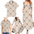 Hawaiian Palaka Quilt Pattern Family Matching Summer Maxi Dress and Hawaiian Shirt Hawaii Culture Bird of Paradise Exotic Motif - Polynesian Pride