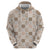 Hawaiian Palaka Quilt Pattern Hoodie Hawaii Culture Bird of Paradise Exotic Motif - Polynesian Pride
