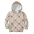 Hawaiian Palaka Quilt Pattern Kid Hoodie Hawaii Culture Bird of Paradise Exotic Motif - Polynesian Pride
