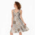 Hawaiian Palaka Quilt Pattern Midi Dress Hawaii Culture Bird of Paradise Exotic Motif - Polynesian Pride