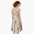 Hawaiian Palaka Quilt Pattern Midi Dress Hawaii Culture Bird of Paradise Exotic Motif - Polynesian Pride