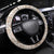 Hawaiian Palaka Quilt Pattern Steering Wheel Cover Hawaii Culture Bird of Paradise Exotic Motif - Polynesian Pride