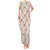 Hawaiian Palaka Quilt Pattern Tank Maxi Dress Hawaii Culture Bird of Paradise Exotic Motif - Polynesian Pride