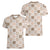 Hawaiian Palaka Quilt Pattern Women V-Neck T-Shirt Hawaii Culture Bird of Paradise Exotic Motif - Polynesian Pride