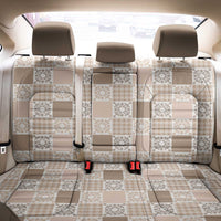 Hawaiian Palaka Quilt Pattern Back Car Seat Cover Hawaii Culture Honu Turtle - Polynesian Pride