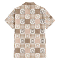 Hawaiian Palaka Quilt Pattern Hawaiian Shirt Hawaii Culture Honu Turtle - Polynesian Pride