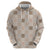 Hawaiian Palaka Quilt Pattern Hoodie Hawaii Culture Honu Turtle - Polynesian Pride