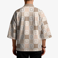 Hawaiian Palaka Quilt Pattern Kimono Hawaii Culture Honu Turtle - Polynesian Pride