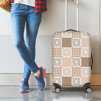 Hawaiian Palaka Quilt Pattern Luggage Cover Hawaii Culture Honu Turtle - Polynesian Pride