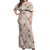 Hawaiian Palaka Quilt Pattern Off Shoulder Maxi Dress Hawaii Culture Honu Turtle - Polynesian Pride