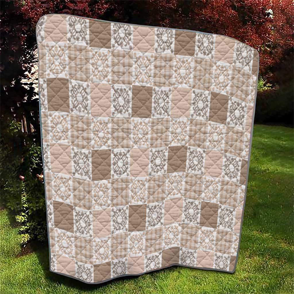 Hawaiian Palaka Quilt Pattern Quilt Hawaii Culture Honu Turtle - Polynesian Pride