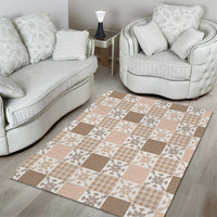 Hawaiian Palaka Quilt Pattern Area Rug Hawaii Culture Pineapple - Polynesian Pride