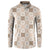 Hawaiian Palaka Quilt Pattern Button Sweatshirt Hawaii Culture Pineapple - Polynesian Pride