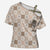 Hawaiian Palaka Quilt Pattern Cross Shoulder Shirt Hawaii Culture Pineapple - Polynesian Pride