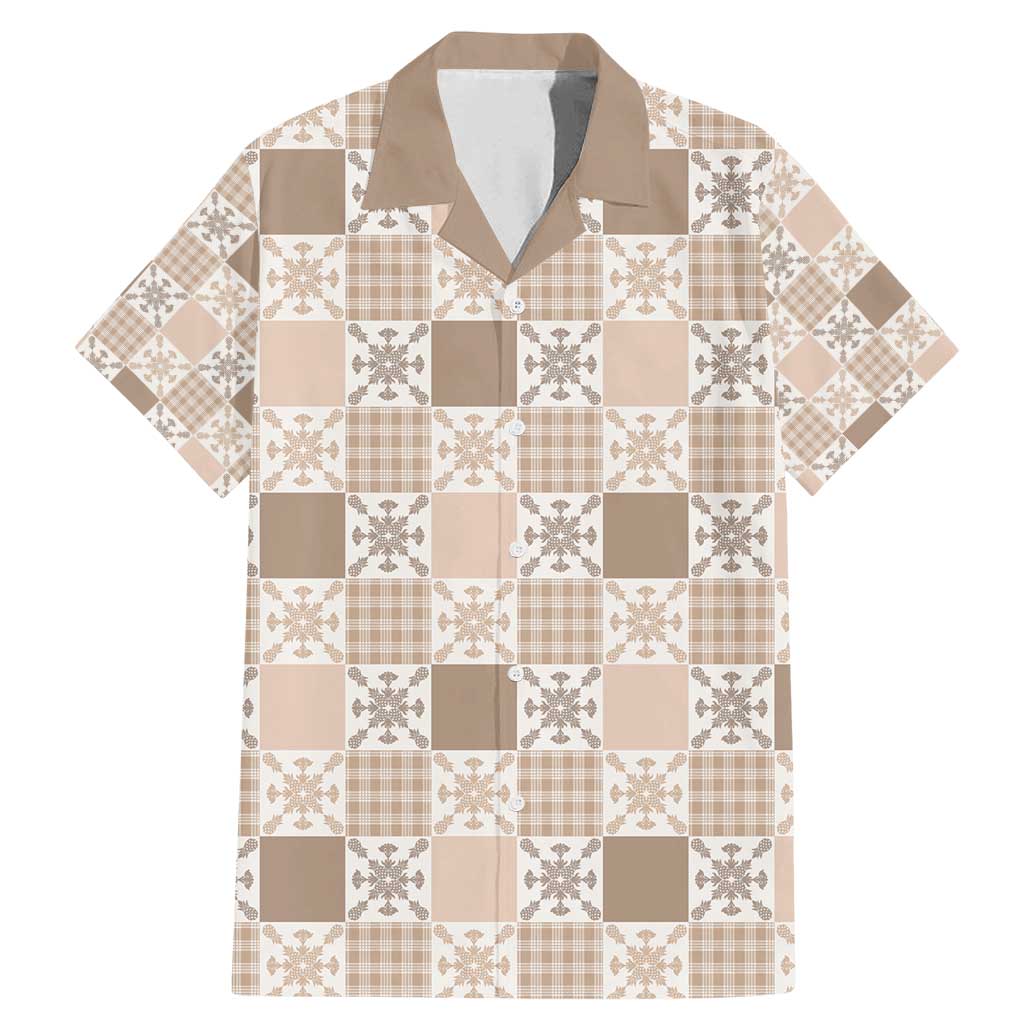 Hawaiian Palaka Quilt Pattern Family Matching Mermaid Dress and Hawaiian Shirt Hawaii Culture Pineapple - Polynesian Pride