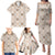 Hawaiian Palaka Quilt Pattern Family Matching Puletasi and Hawaiian Shirt Hawaii Culture Pineapple - Polynesian Pride