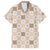Hawaiian Palaka Quilt Pattern Family Matching Short Sleeve Bodycon Dress and Hawaiian Shirt Hawaii Culture Pineapple - Polynesian Pride