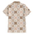Hawaiian Palaka Quilt Pattern Family Matching Short Sleeve Bodycon Dress and Hawaiian Shirt Hawaii Culture Pineapple - Polynesian Pride