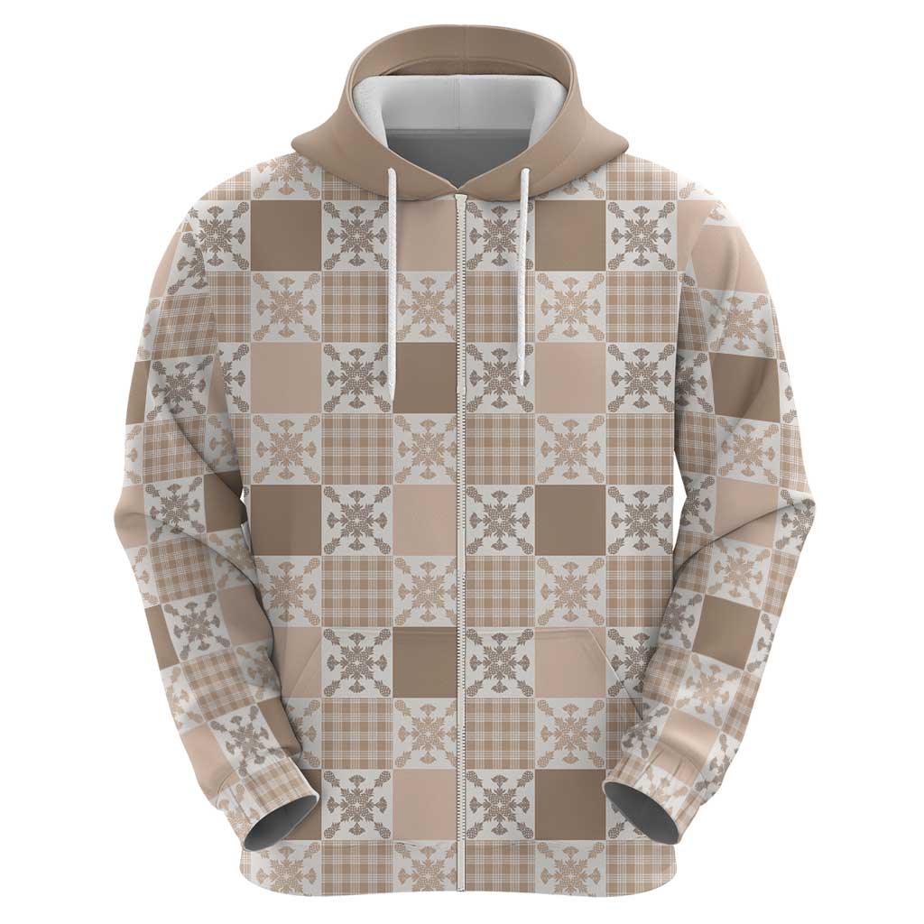 Hawaiian Palaka Quilt Pattern Hoodie Hawaii Culture Pineapple - Polynesian Pride